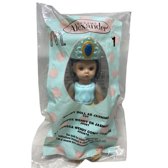 McDonald's Happy Meal 2004 Madame Alexander Wendy Doll as Jasmine Toy #1 - Picture 1 of 6